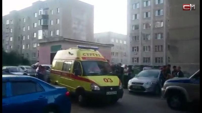 Сегодня в Сургуте из окна пятого этажа выпала женщина