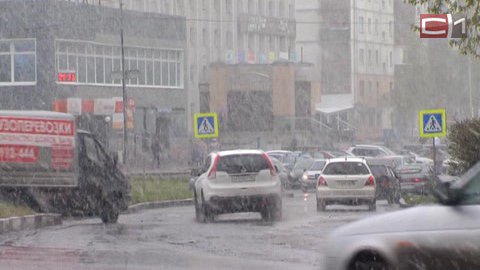 Спасатели предупреждают: ливень, град и сильный ветер ожидаются в Сургуте сегодня
